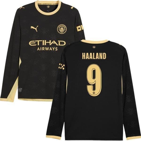 Puma Manchester City Uitshirt 2026/27 Champions League Authentic Lange Mouwen Haaland 9, foto 7