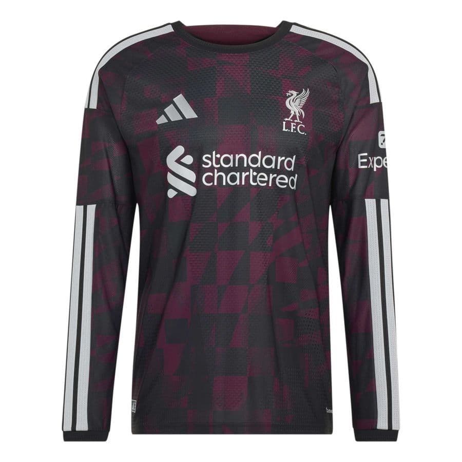 adidas Liverpool 3de Shirt Champions League 2026/27 Authentic Lange Mouwen