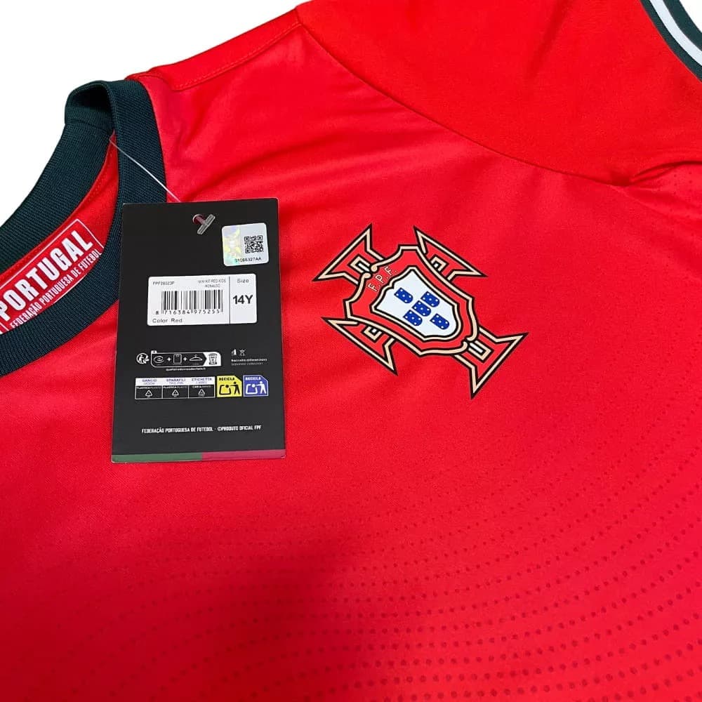 FPF Cristiano Ronaldo Portugal Voetbaltenue Thuis - CR7 - Kind, foto 6