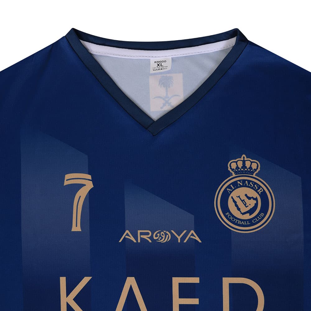 Kingdo Ronaldo Al-Nassr Voetbaltenue Uit, foto 3