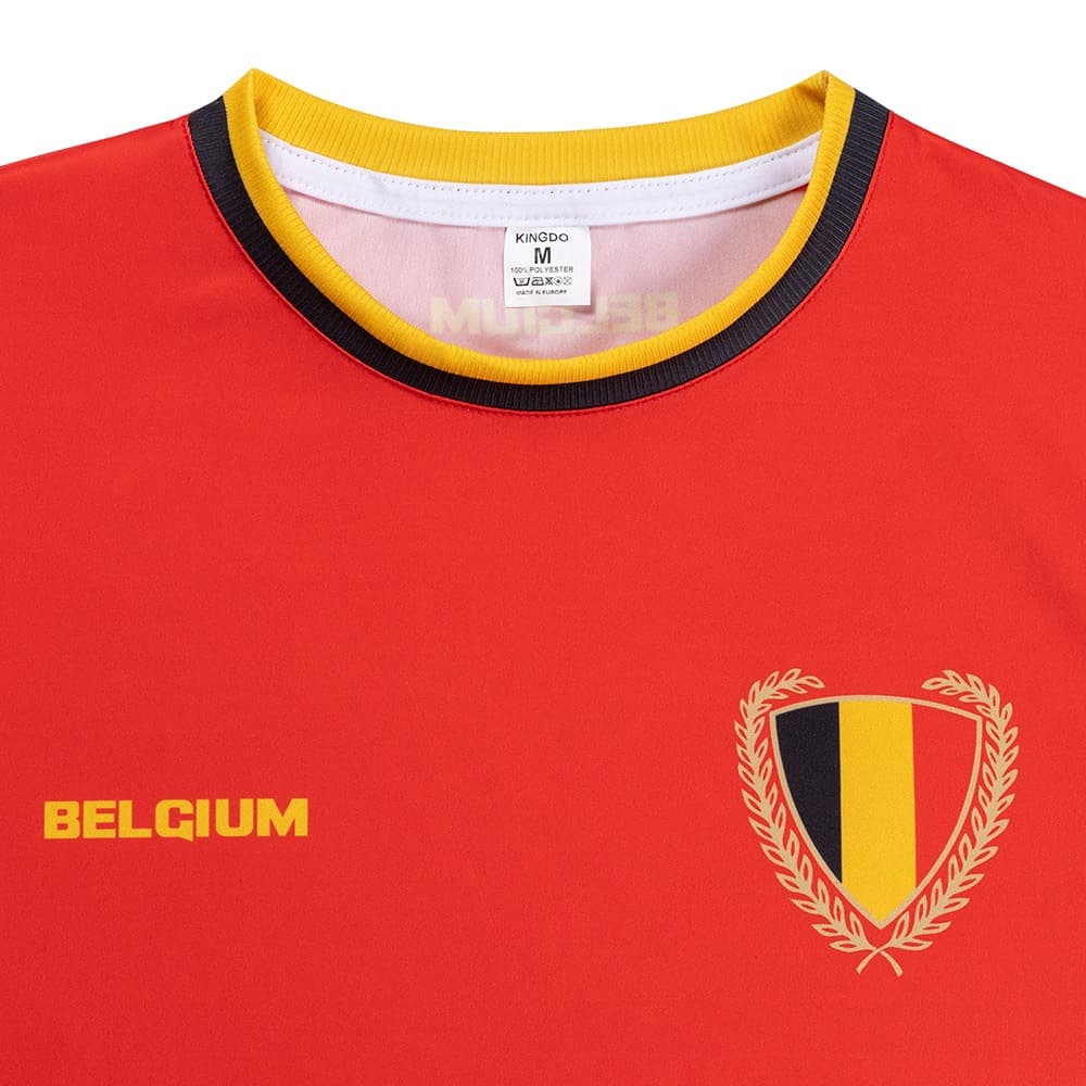 Kingdo Belgie Voetbaltenue Thuis - Eigen Naam, foto 4
