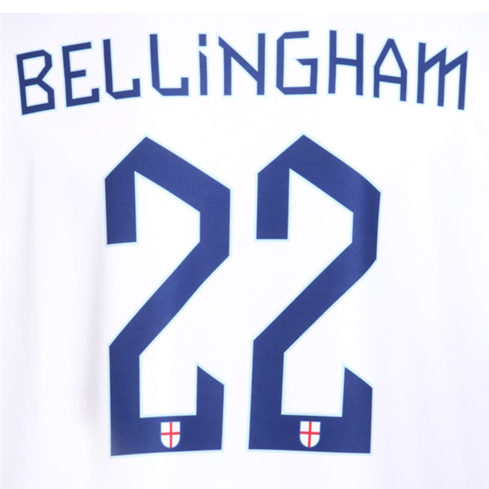Kingdo Engeland Voetbalshirt Bellingham Thuis, foto 4