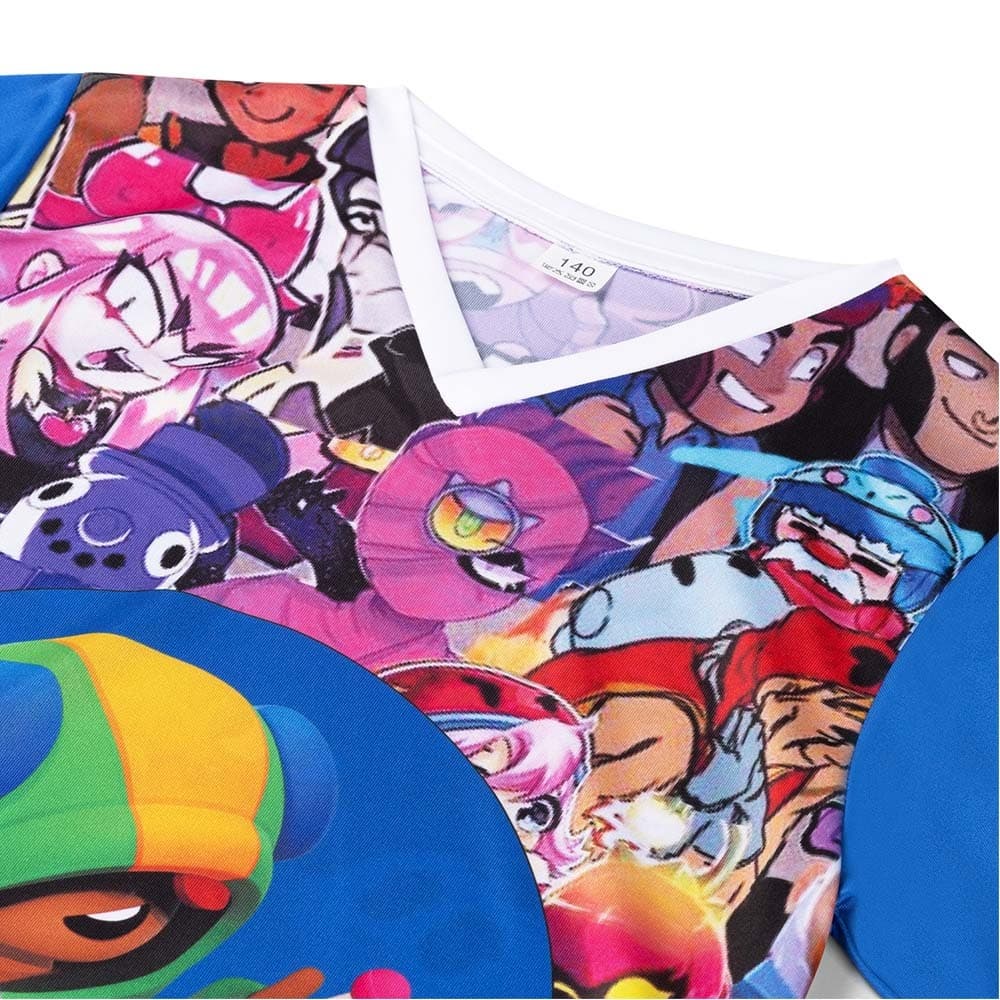 Kingdo Brawl Stars Shirt en Broekje - Voetbaltenue - Kinderen, foto 3