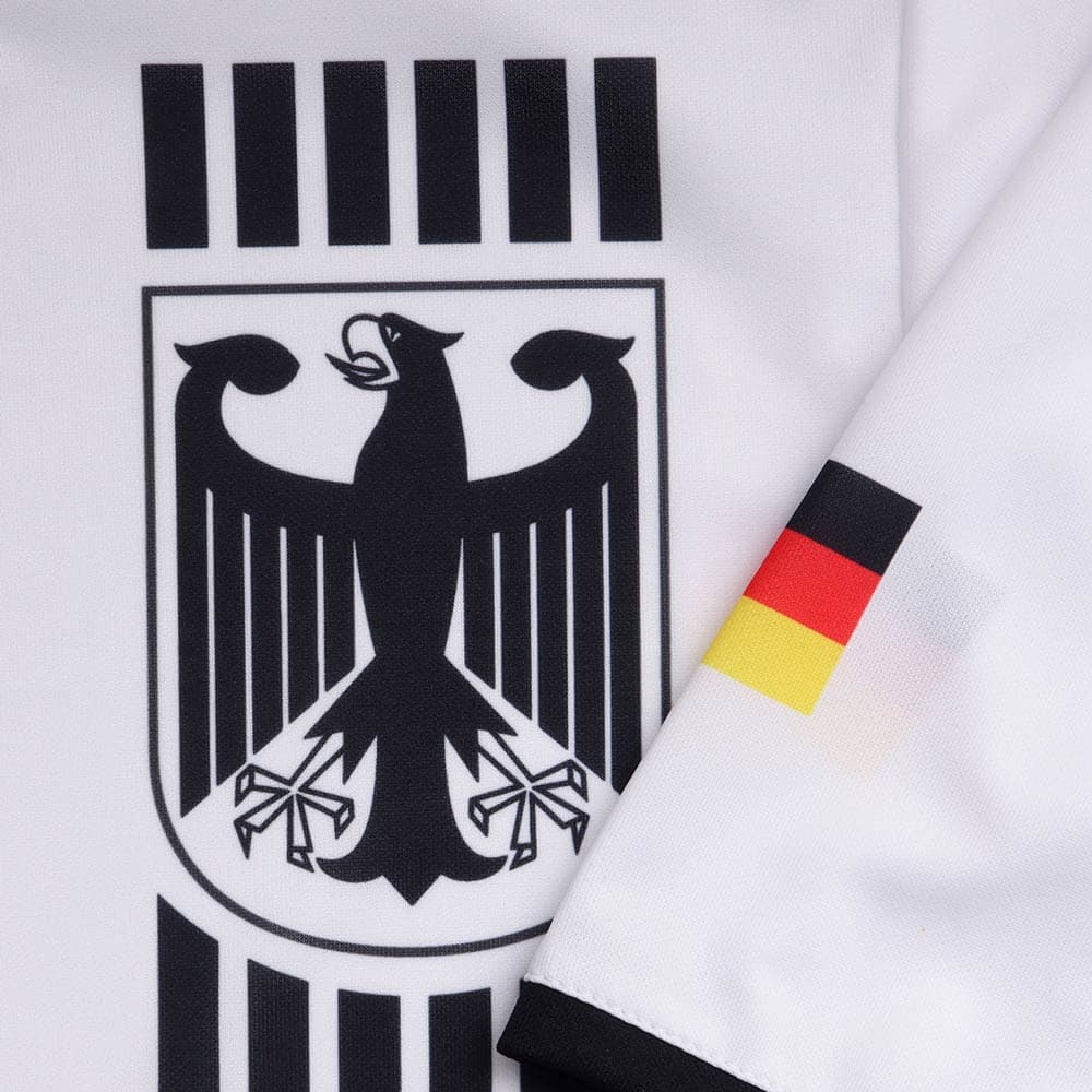 Kingdo Duitsland Voetbalshirt Thuis - Eigen Naam - Strepen, foto 4