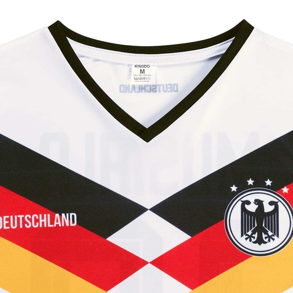Kingdo Wirtz Duitsland Voetbaltenue Thuis - 2026-2028, foto 3
