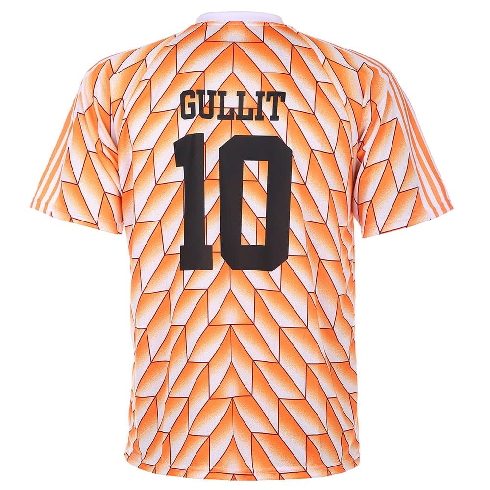 Kingdo EK 88 Voetbalshirt Gullit 1988 - Oranje - Nederlands Elftal