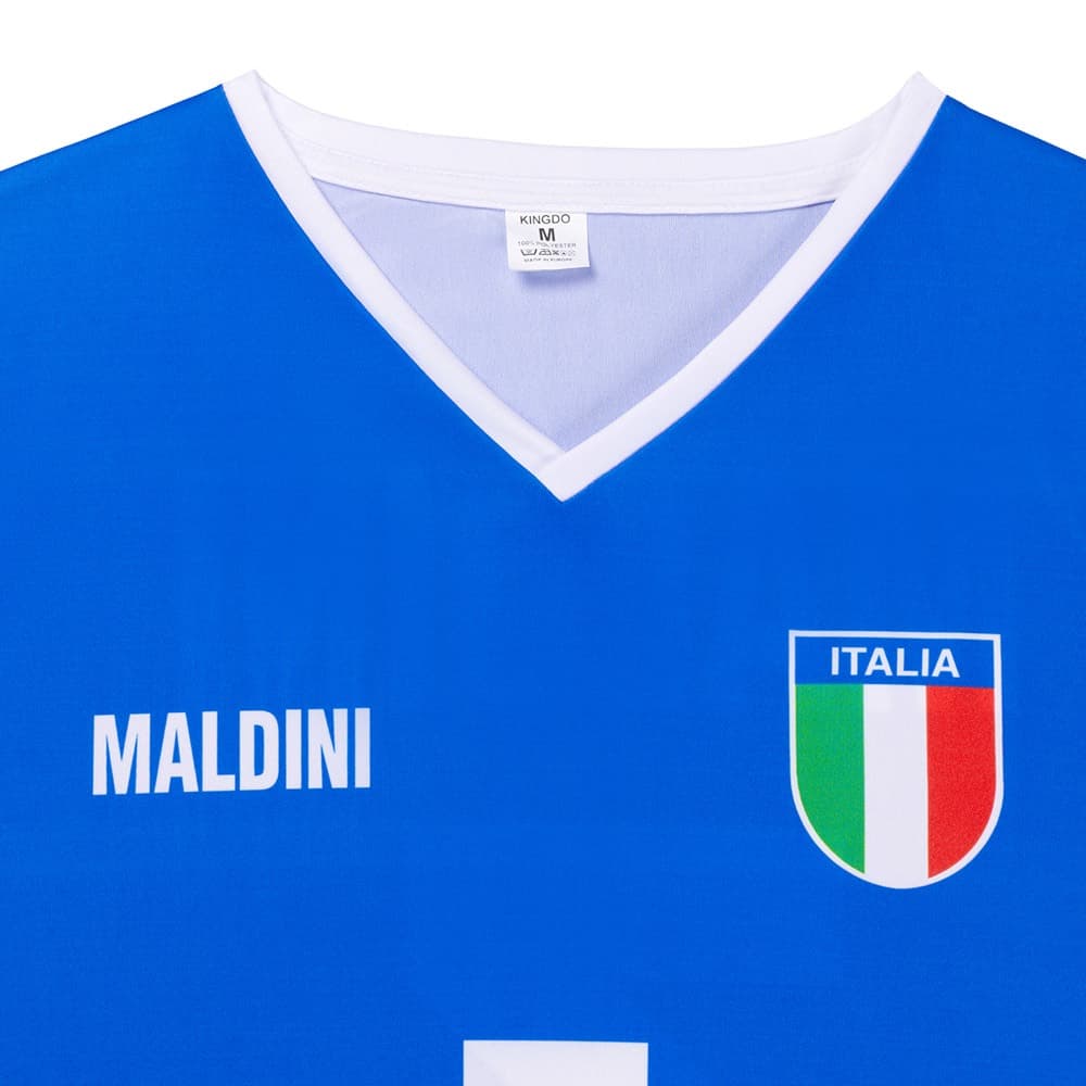 Kingdo Italie Voetbalshirt Maldini Thuis, foto 3