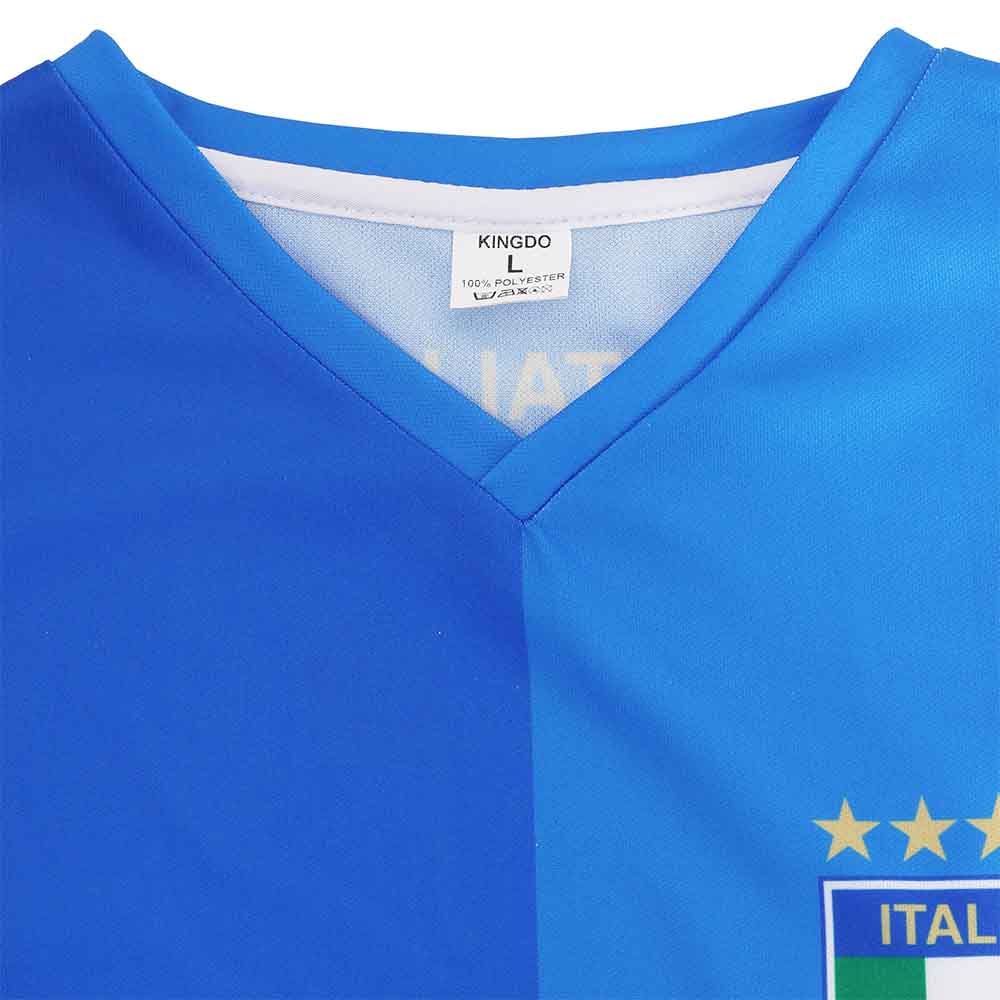 Kingdo Italie Voetbaltenue Thuis - Eigen Naam, foto 3