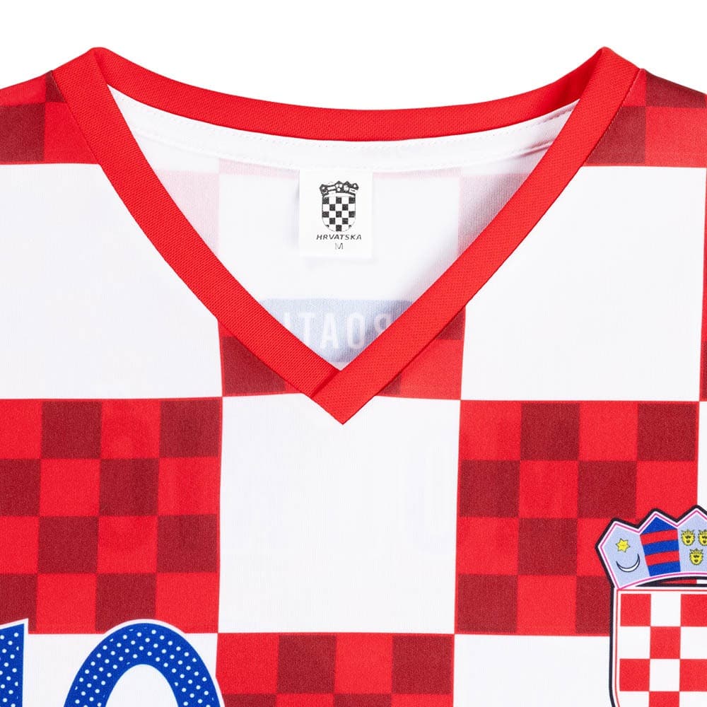 Kingdo Modrić Kroatië Voetbaltenue Thuis, foto 3
