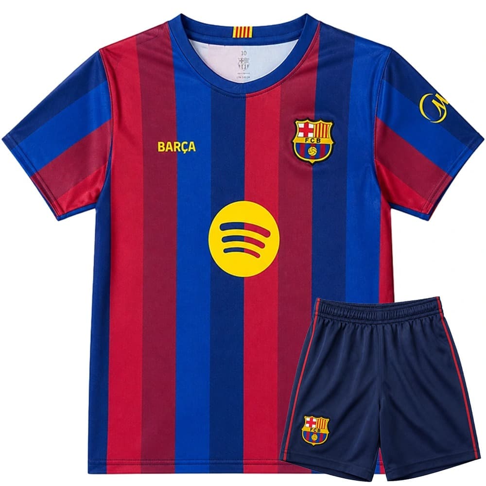 FC Barcelona Lamine Yamal Voetbaltenue Thuis - 2026-2027 - Kind, foto 2