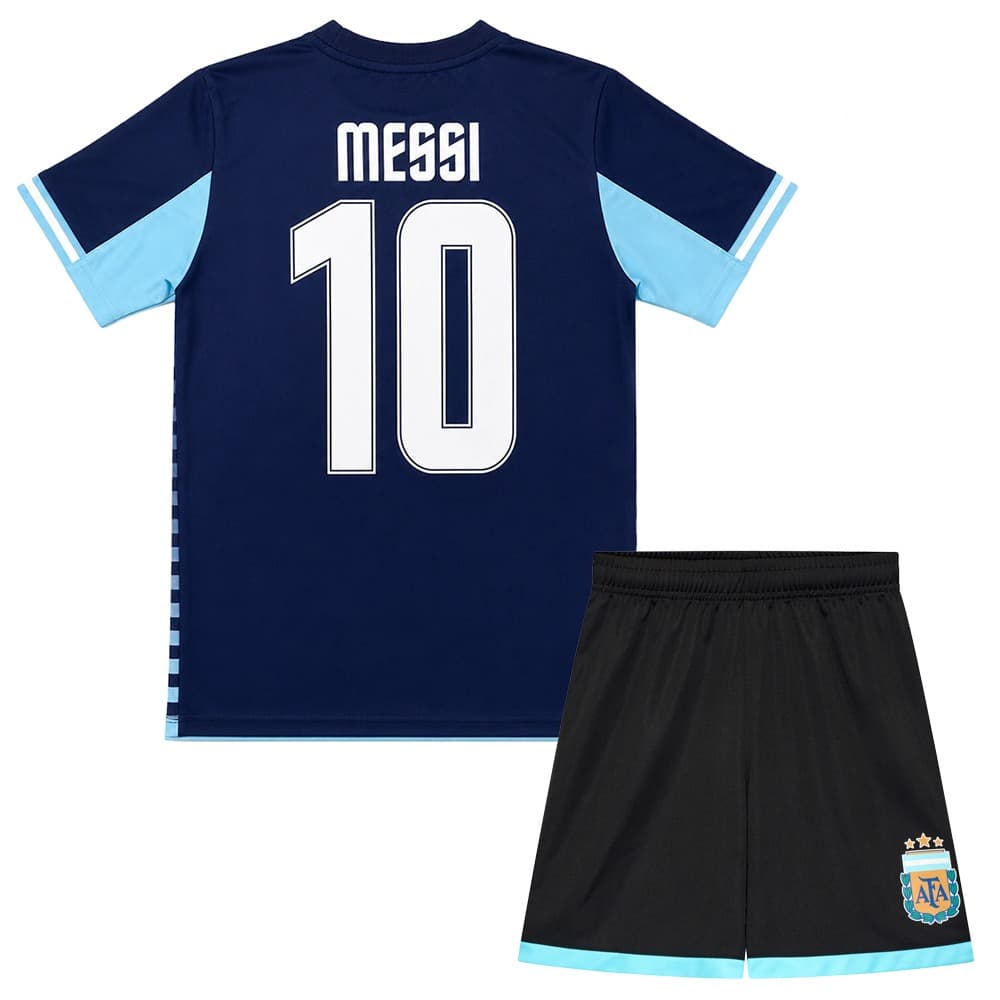 AFA Messi Argentinie Voetbaltenue Uit - Kind