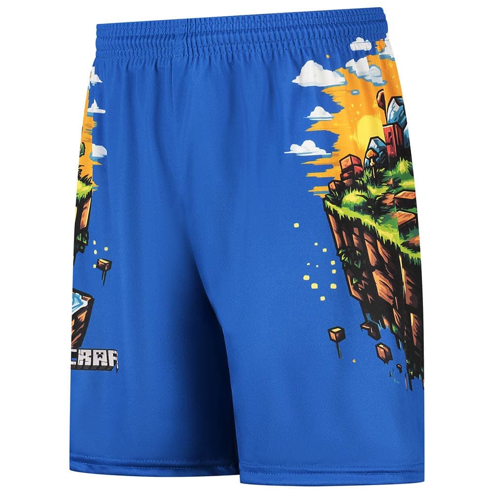 Kingdo Minecraft Shirt en Broekje - Voetbaltenue - Blauw - Kinderen, foto 5