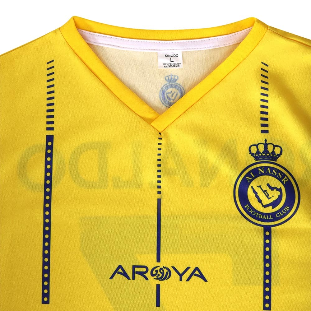Kingdo Ronaldo Al-Nassr Voetbaltenue Thuis - 2025-2026, foto 3