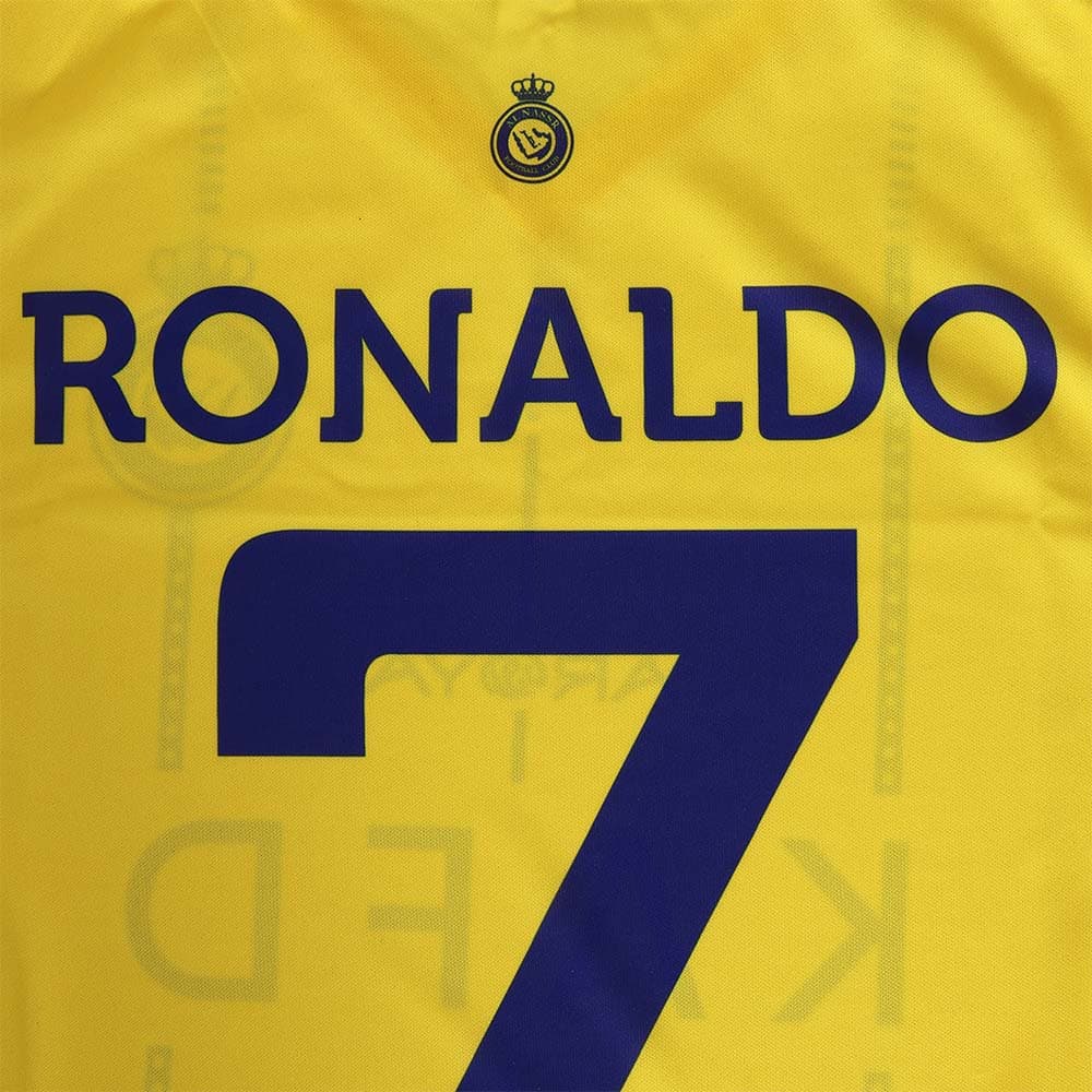 Kingdo Ronaldo Al-Nassr Voetbaltenue Thuis - 2025-2026, foto 6