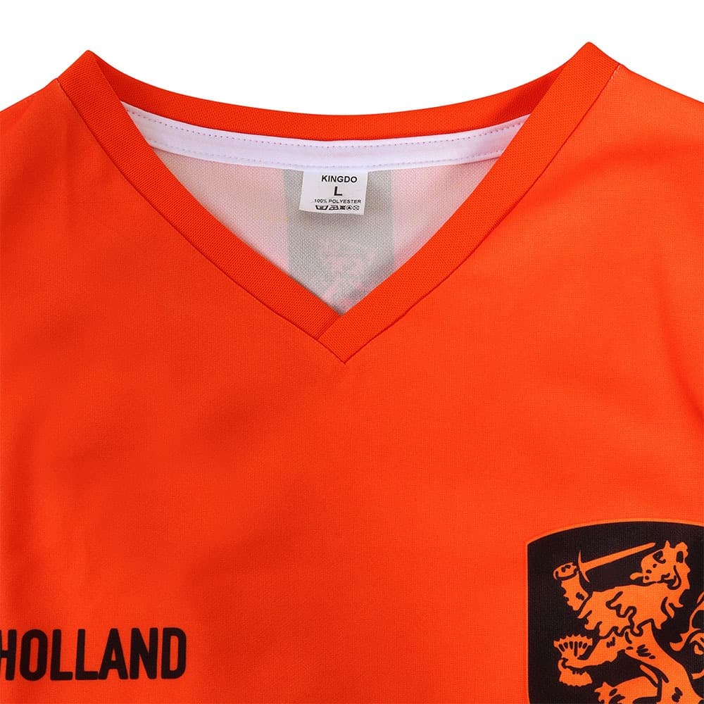 Kingdo Nederlands Elftal Voetbalshirt Thuis - Eigen Naam, foto 4