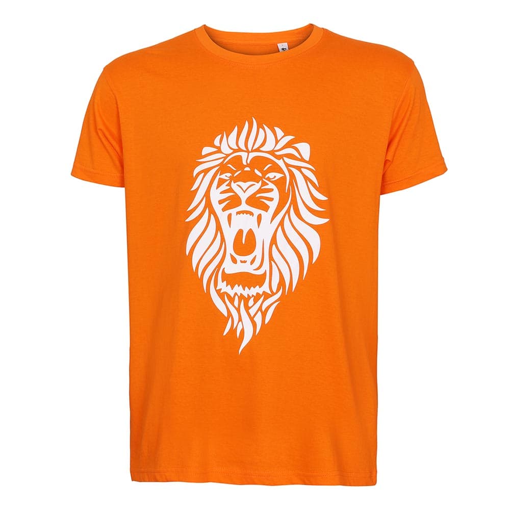 Kingdo Oranje T-shirt Leeuw - Nederlands Elftal - Katoen - Volwassenen