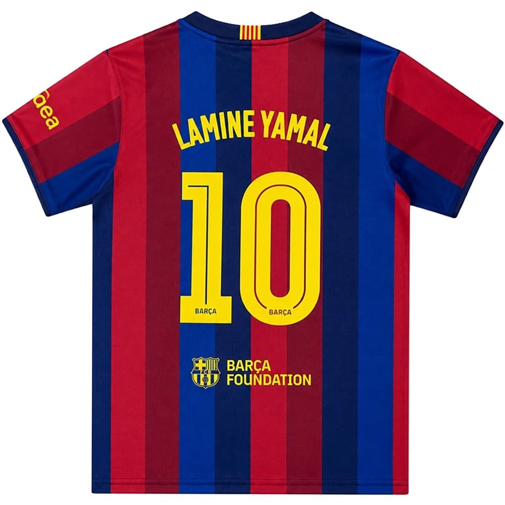 FC Barcelona Lamine Yamal Voetbaltenue Thuis - 2026-2027 - Kind, foto 6