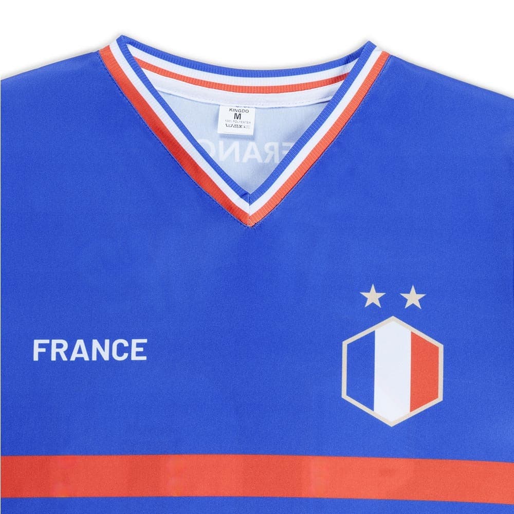 Kingdo Frankrijk Voetbalshirt Zidane - WK 1998, foto 3