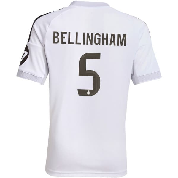 adidas Real Madrid Thuis Shirt Bellingham 5 Kids