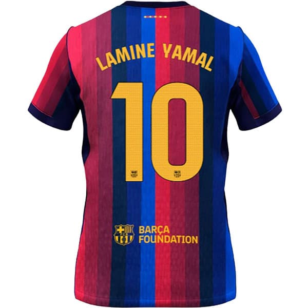 Nike FC Barcelona Match Thuis Shirt Yamal 10 Kids