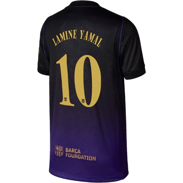 Nike FC Barcelona Uit Shirt Lamine Yamal 10 Kids