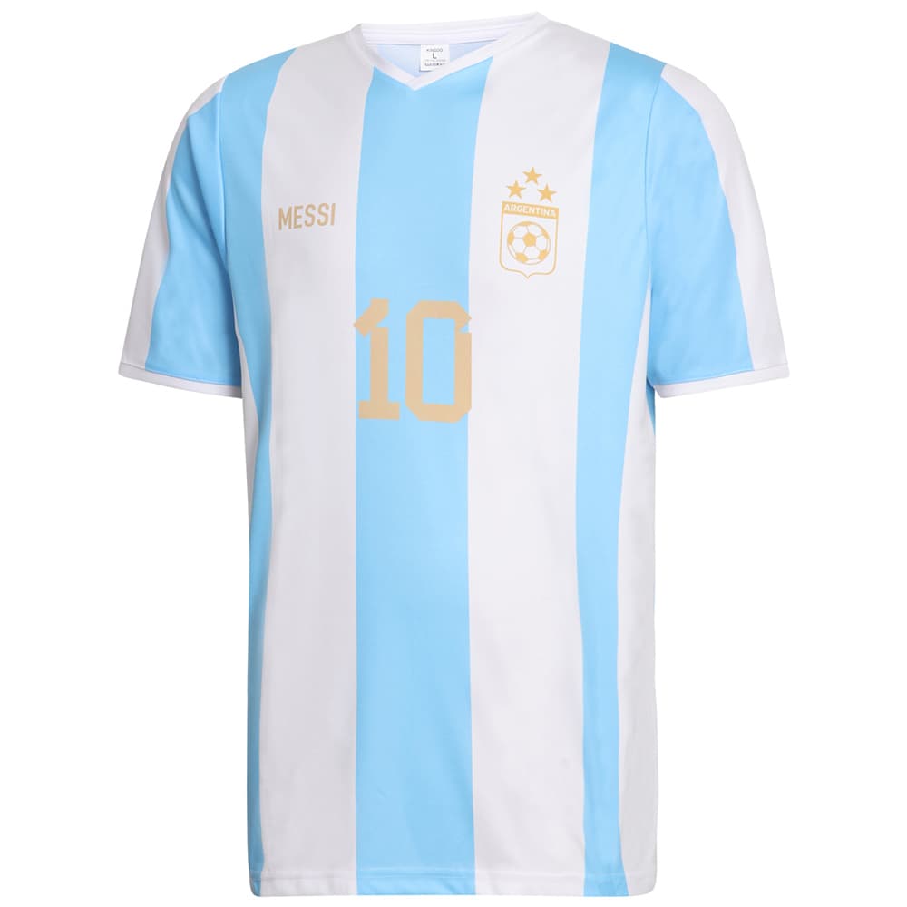 Kingdo Messi Argentinie Voetbalshirt Thuis