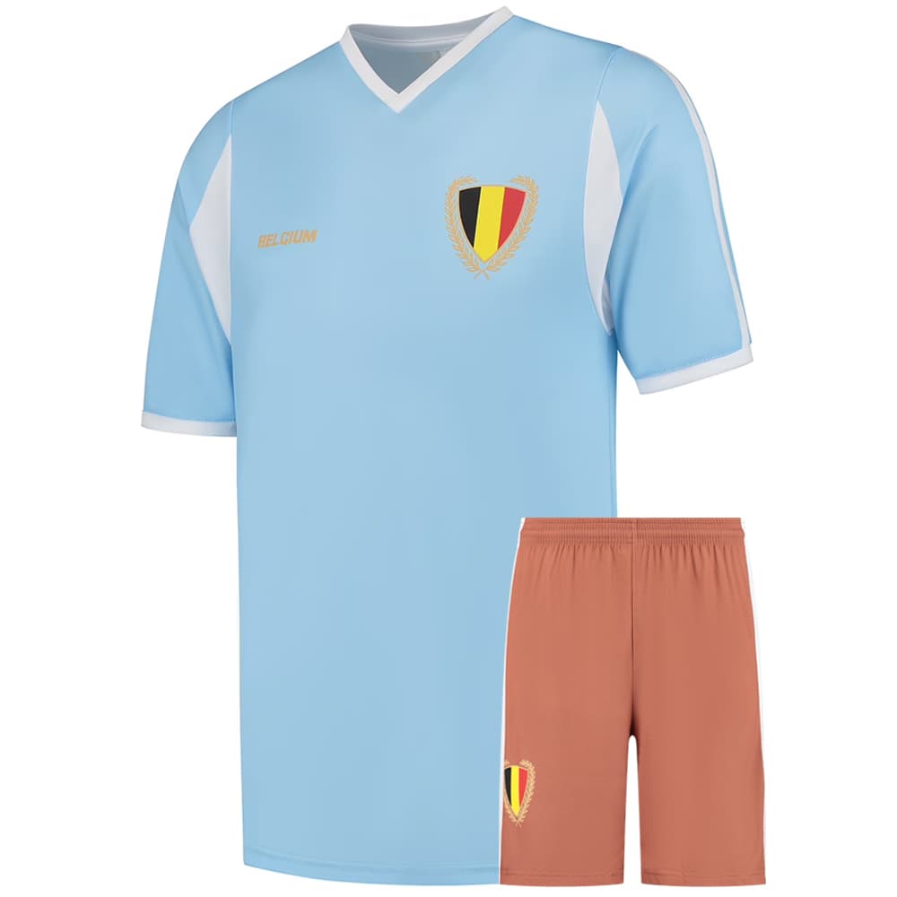 Kingdo Belgie Voetbaltenue Uit - Eigen Naam - 2024-2026