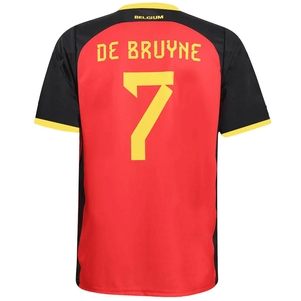 Kingdo De Bruyne Belgie Voetbalshirt Thuis