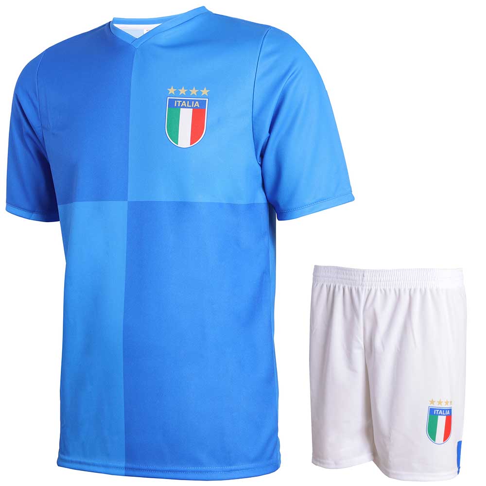 Kingdo Italie Voetbaltenue Thuis - Eigen Naam