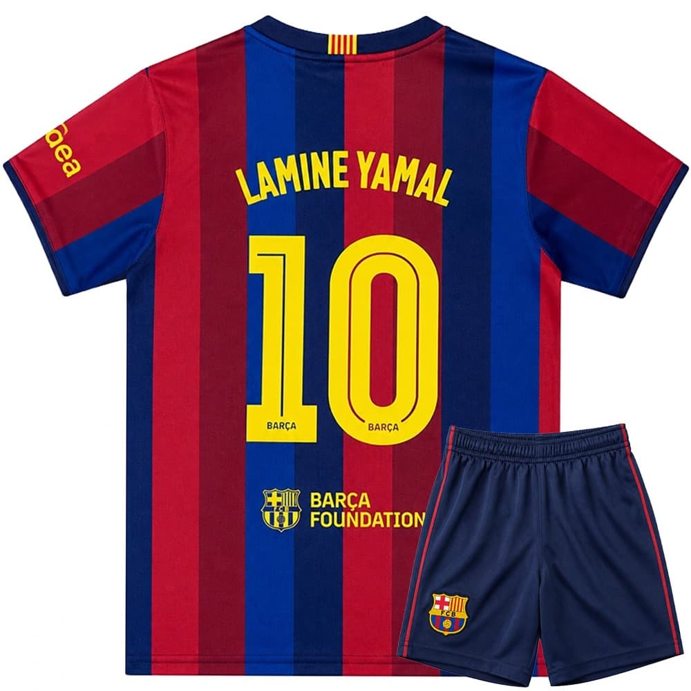 FC Barcelona Lamine Yamal Voetbaltenue Thuis - 2026-2027 - Kind