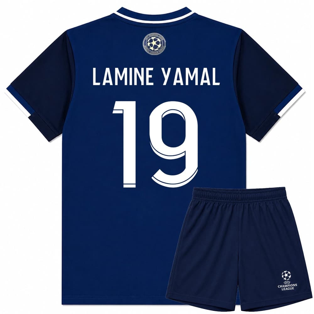 Champions League Lamine Yamal Voetbaltenue - Kind