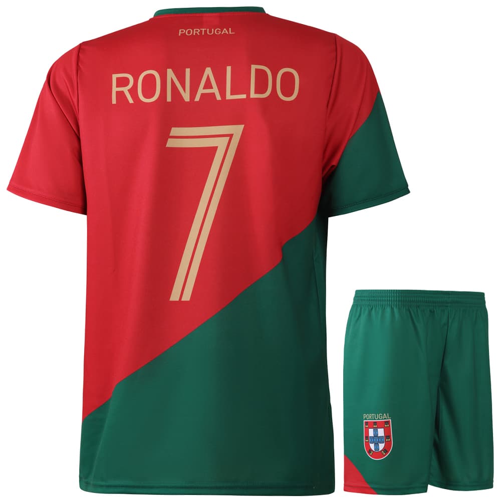 Kingdo Ronaldo Portugal Voetbaltenue Thuis
