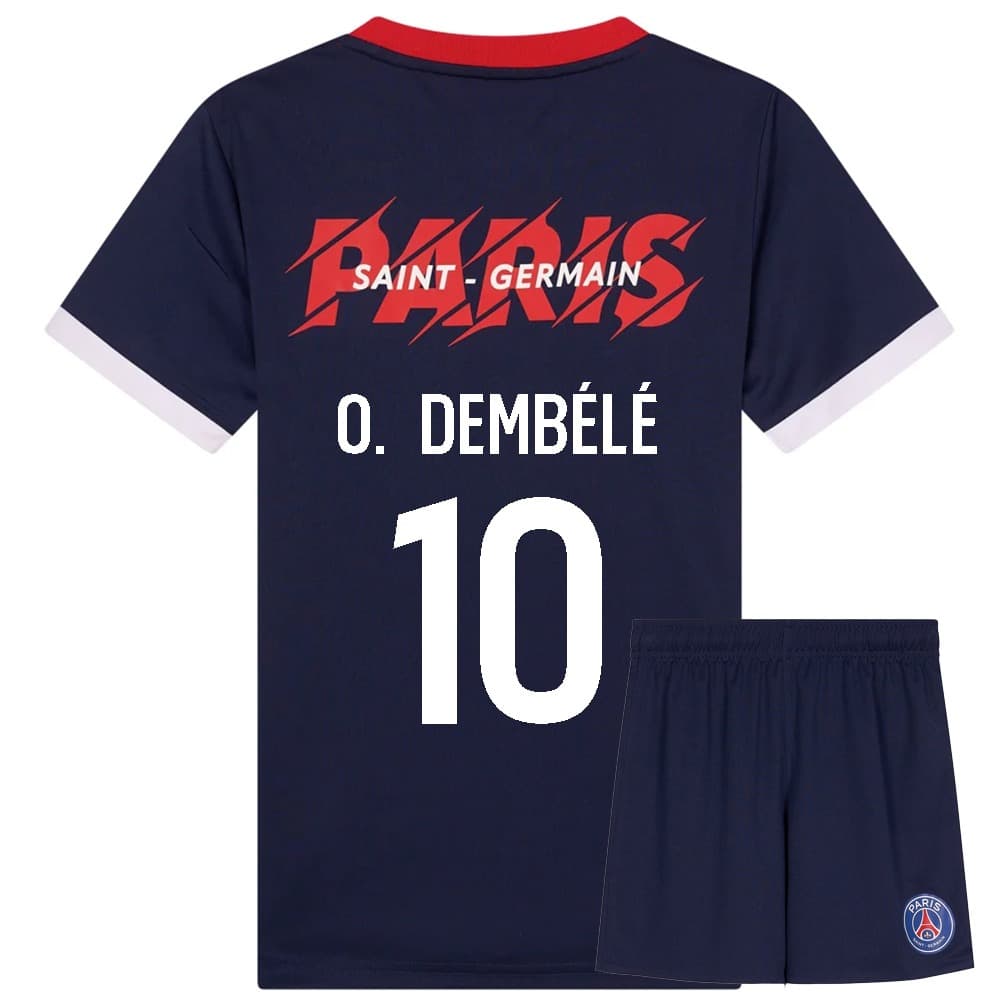 Paris Saint Germain Voetbaltenue Dembele - 2025-2026 - Kind
