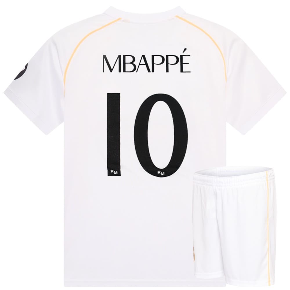 Real Madrid Mbappe Voetbaltenue Thuis - 2025-2026 - Kind