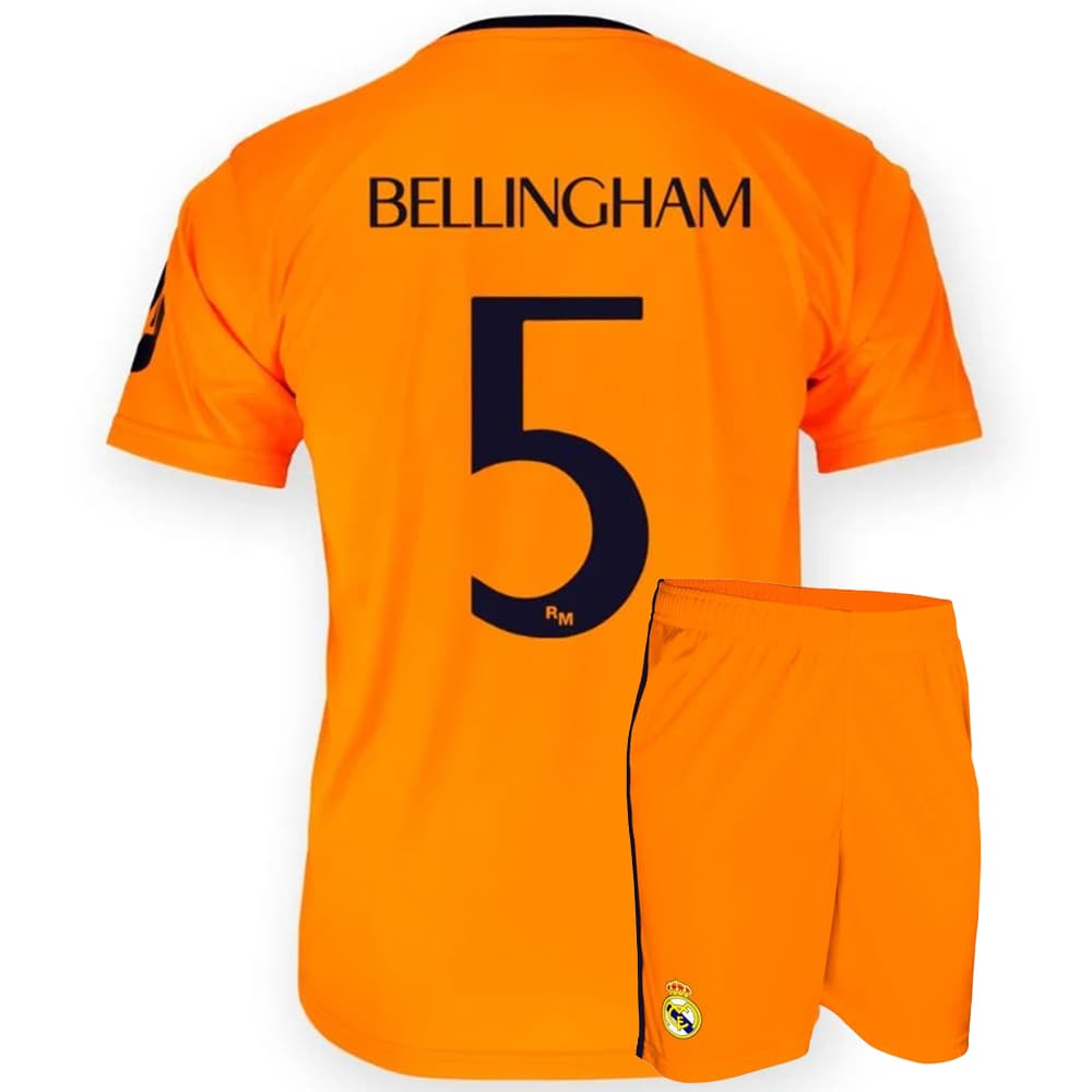 Real Madrid Voetbaltenue Bellingham Uit - 2024-2025 - Kind