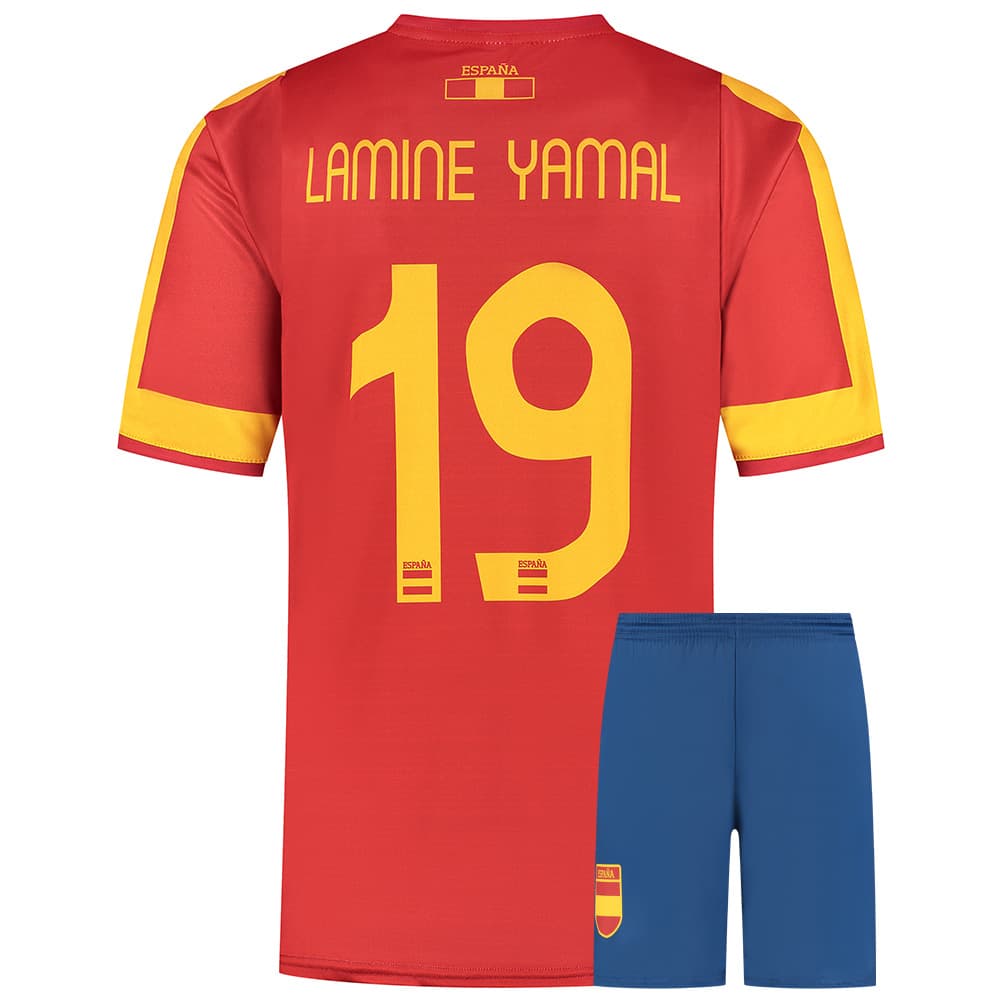Kingdo Lamine Yamal Spanje Voetbaltenue