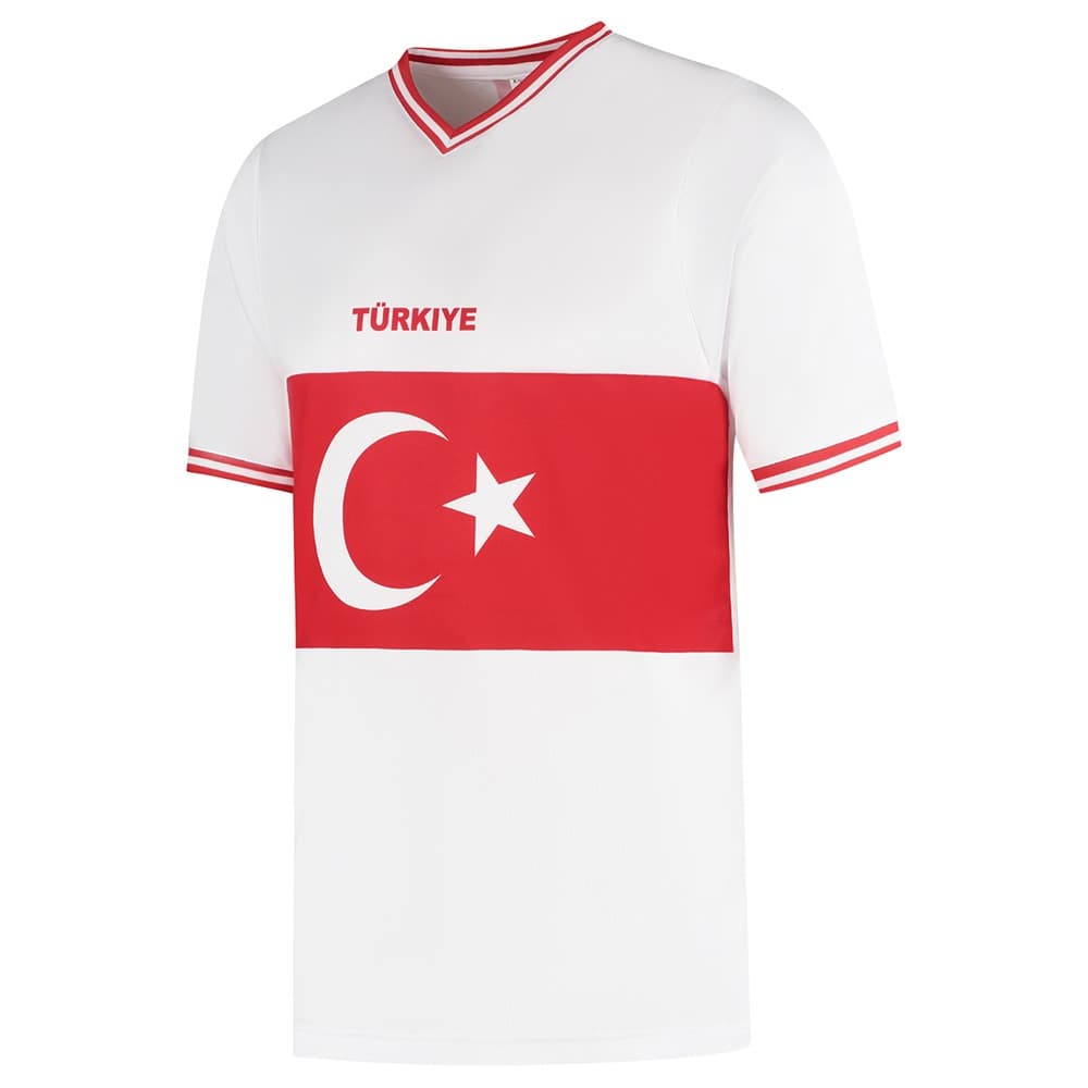 Kingdo Turkije Voetbalshirt Thuis - Eigen Naam