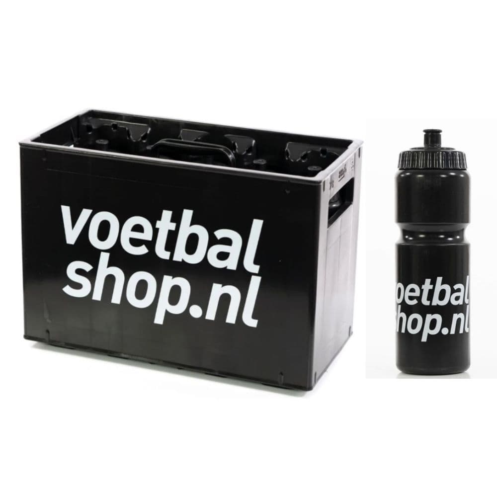 Unbranded Voetbalshop.nl Bidon Krat + Bidons 10 stuks