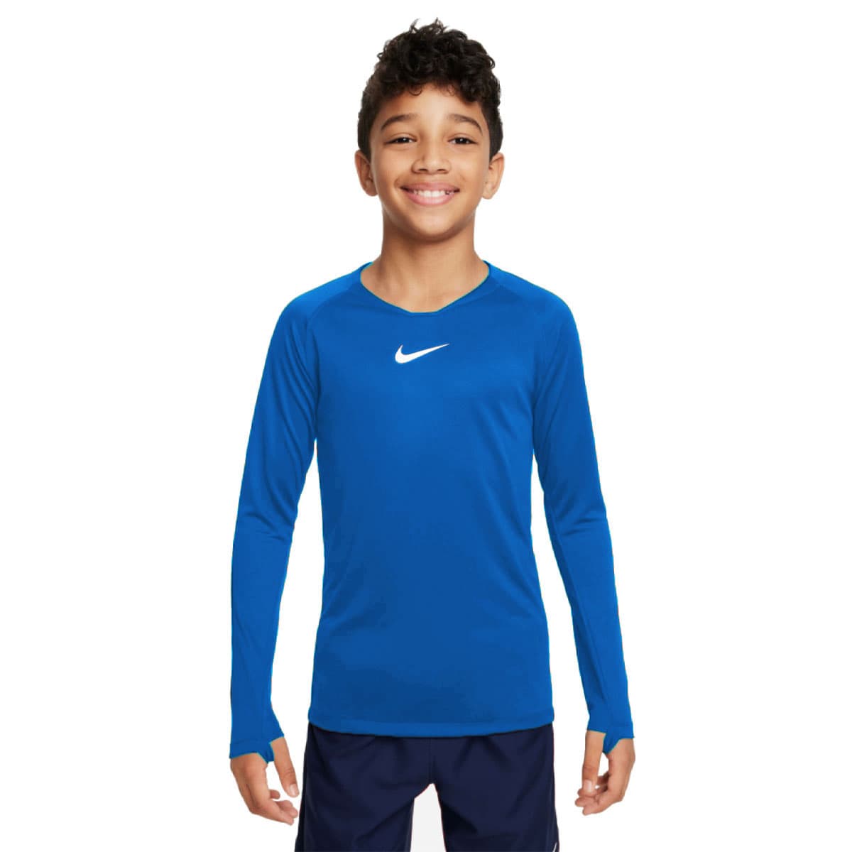 Nike Dri-FIT Park Ondershirt Lange Mouwen Kids Royal