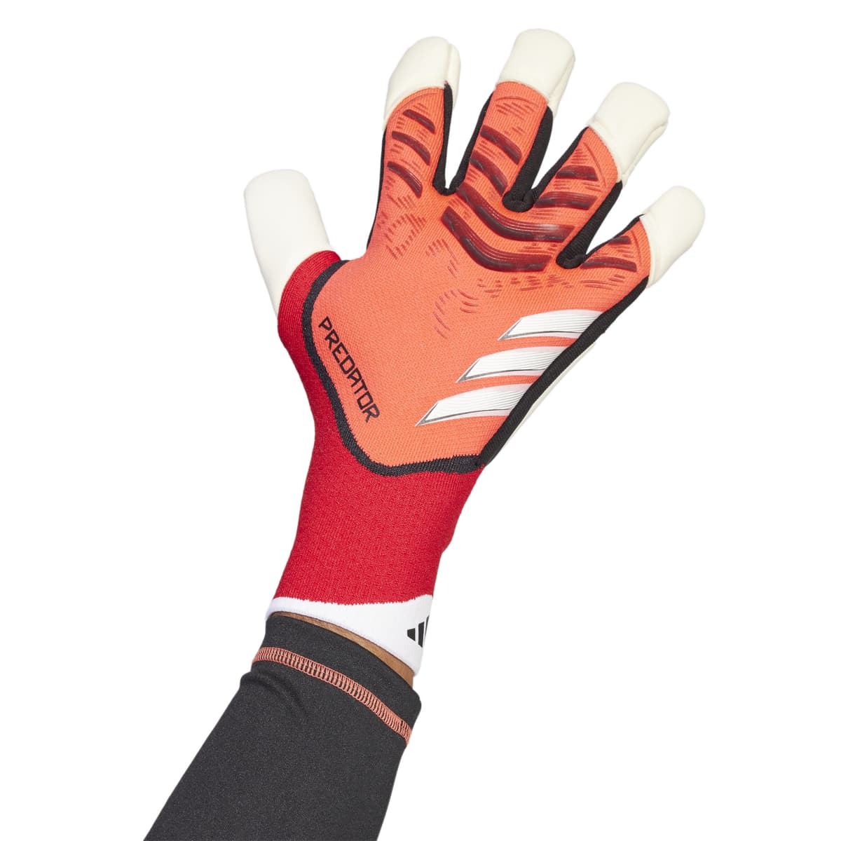 adidas Predator Pro Hybrid Keepershandschoenen in Rood Wit Zwart