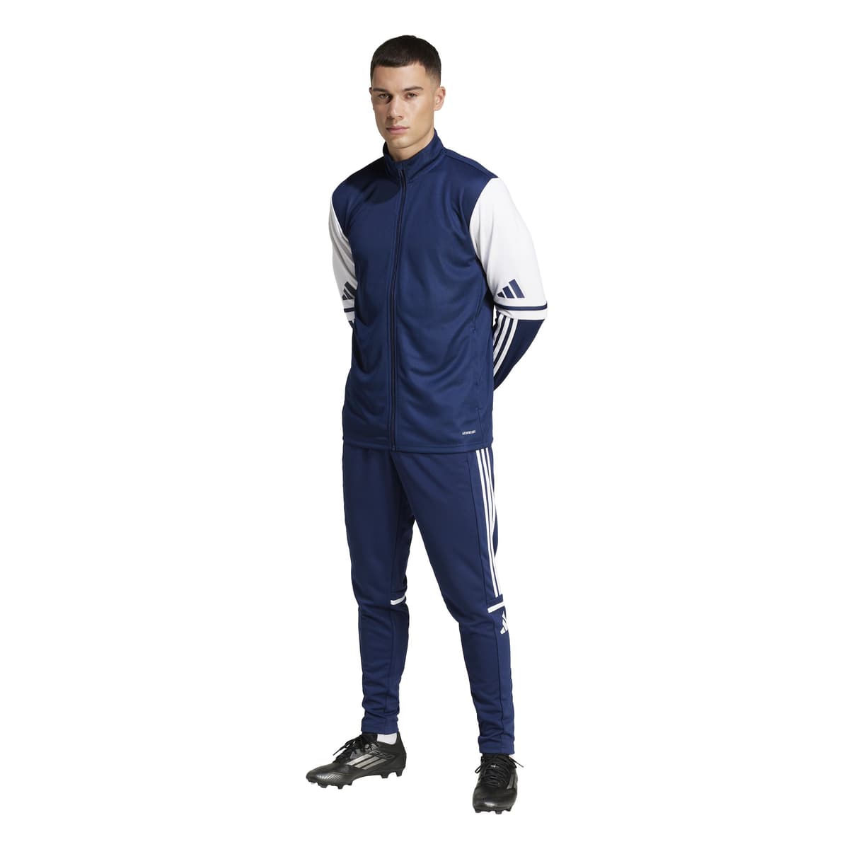 adidas Squadra 25 Trainingspak Full-Zip in Donkerblauw Wit