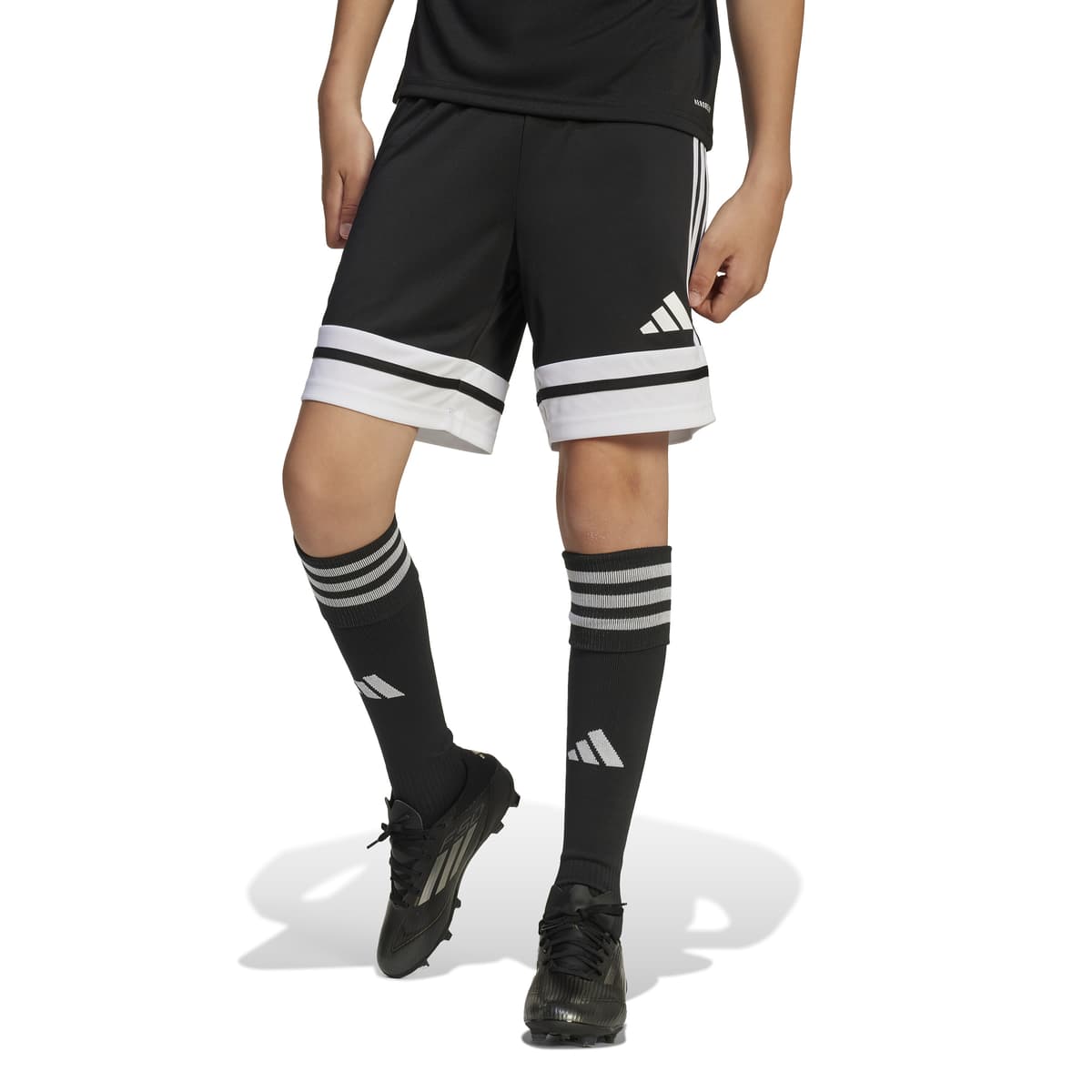 adidas Squadra 25 Voetbalbroekje Kids in Zwart Wit