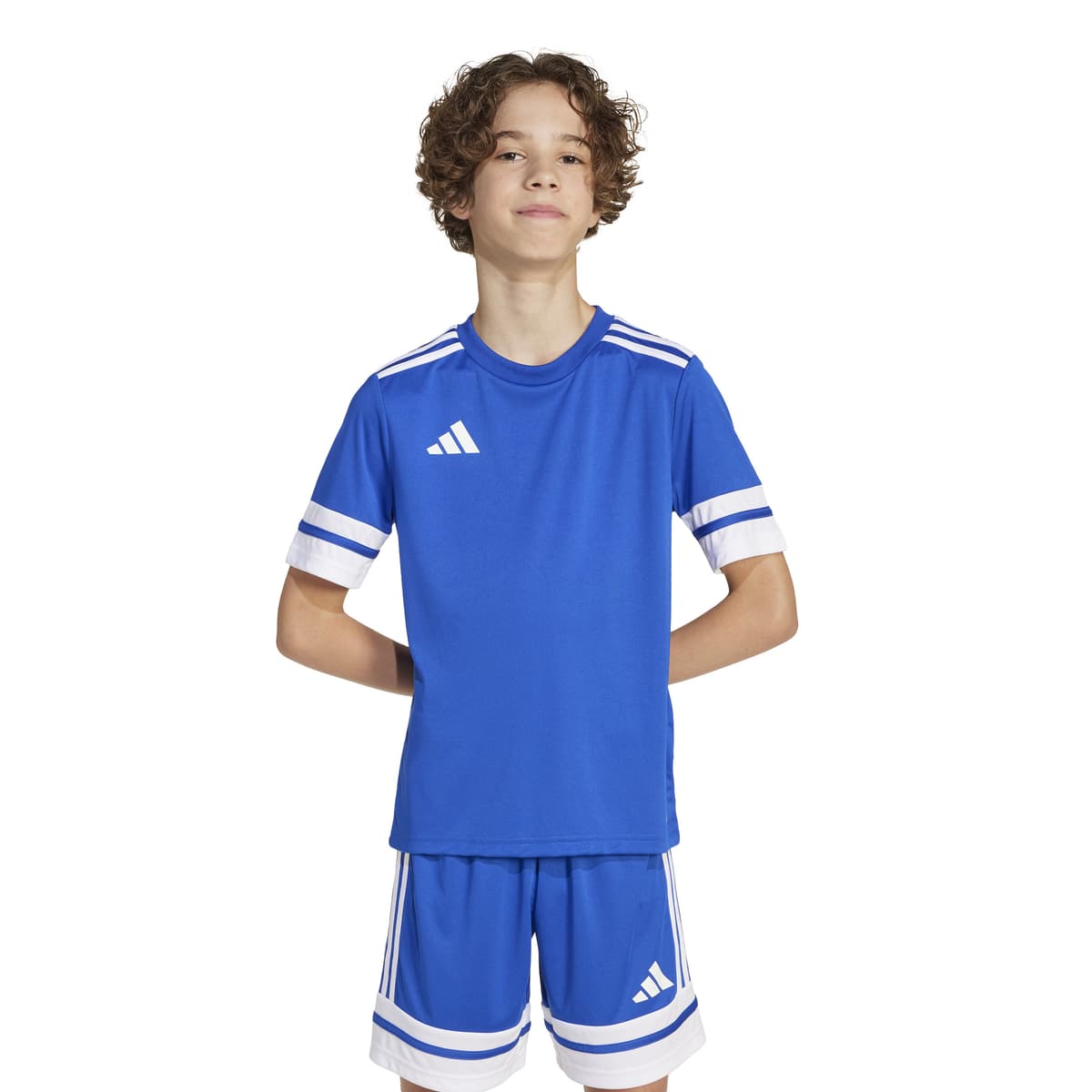adidas Squadra 25 Voetbalshirt Kids in Blauw Wit