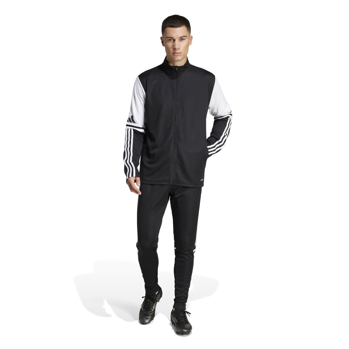 adidas Squadra 25 Trainingspak Full-Zip in Zwart Wit