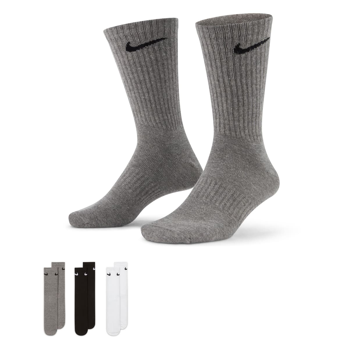 Nike Everyday Lightweight Crew Sportsokken 3-Pack