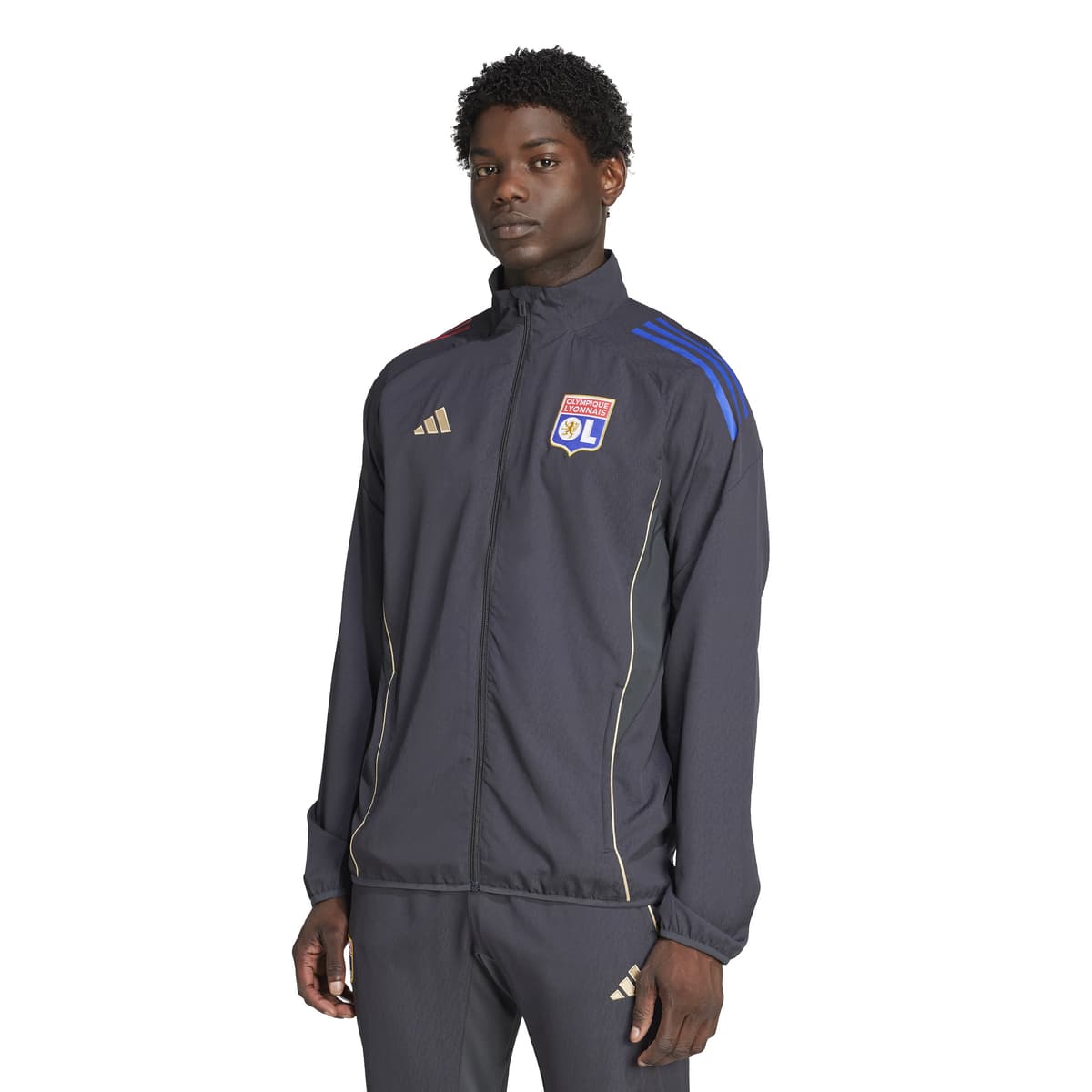 adidas Olympique Lyon Presentatie Trainingsjack 2025-2026