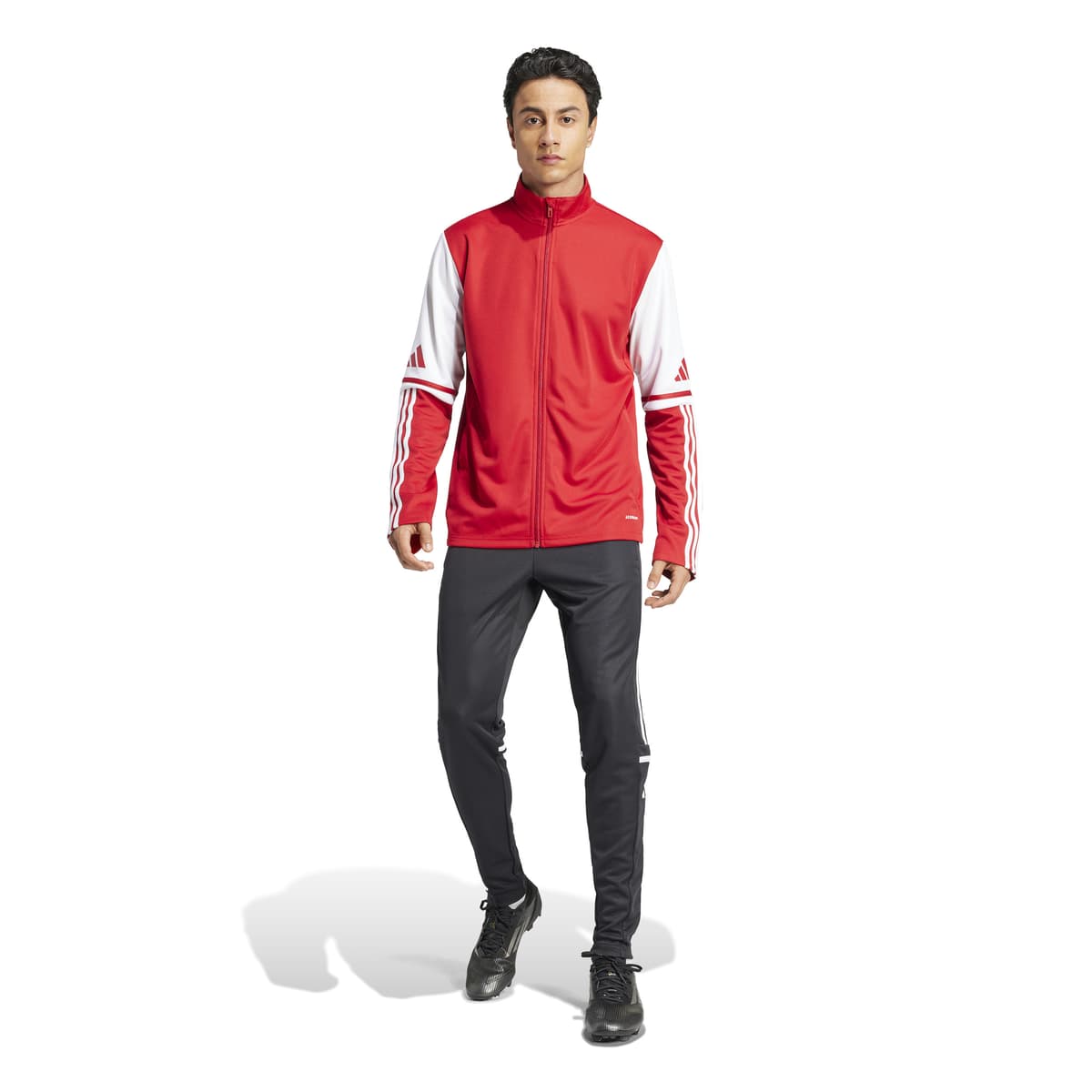 adidas Squadra 25 Trainingspak Full-Zip in Rood Zwart Wit