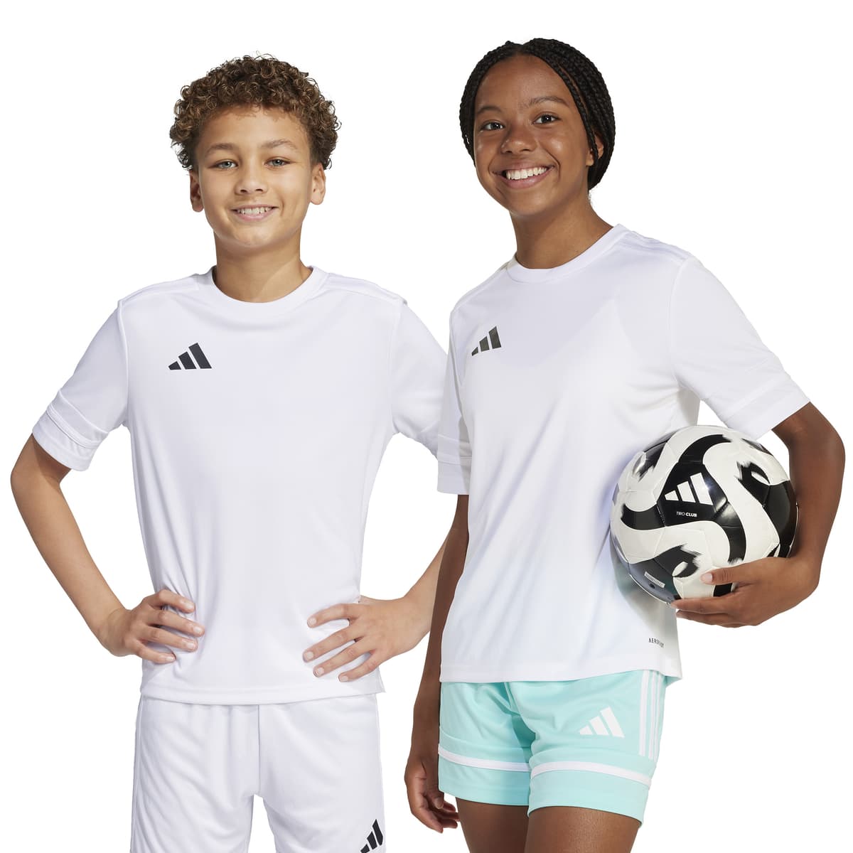 adidas Squadra 25 Voetbalshirt Kids in Wit