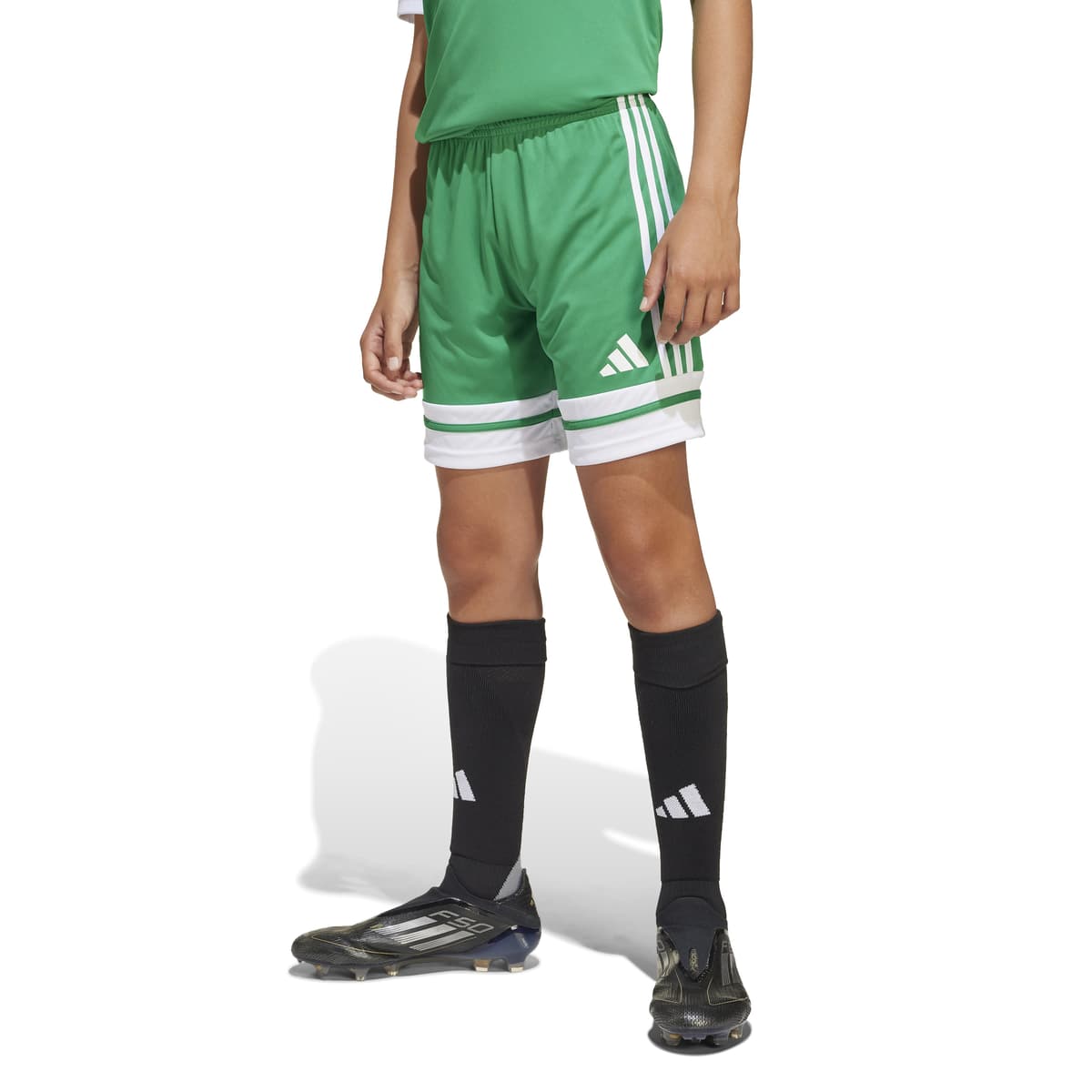 adidas Squadra 25 Voetbalbroekje Kids in Groen Wit