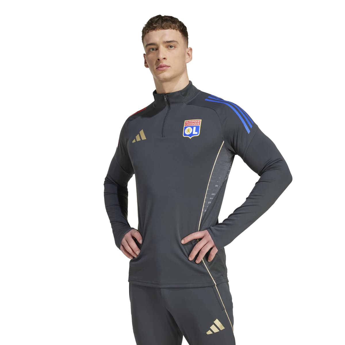 adidas Olympique Lyon Trainingstrui 1/4-Zip 2025-2026